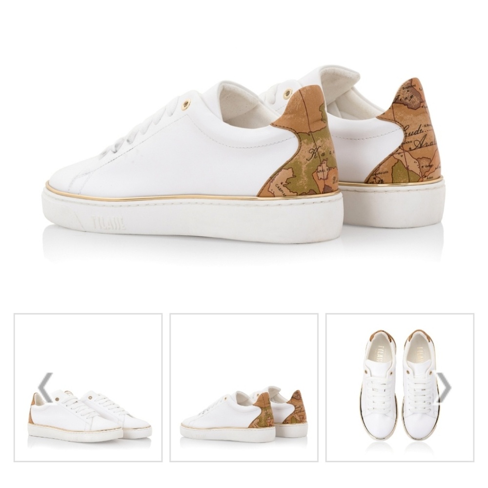 White Alviero Martini Sneakers